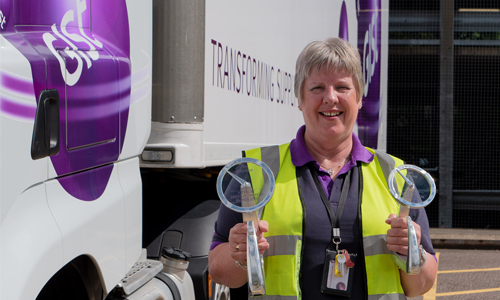 GIST DRIVER NAMED FIRST FEMALE MICROLISE DRIVER OF THE YEAR 2020