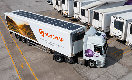 GIST LAUNCHES TRIAL OF SUNSWAP’S ZERO-EMISSIONS TRANSPORT REFRIGERATION UNIT