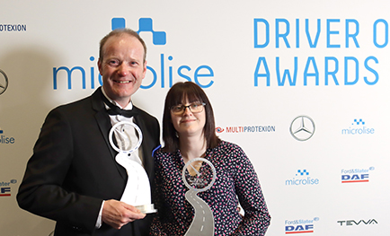 Gist Drivers win Microlise Driver of the Year Awards 2022