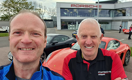 Microlise award nominees enjoy Porsche experience day